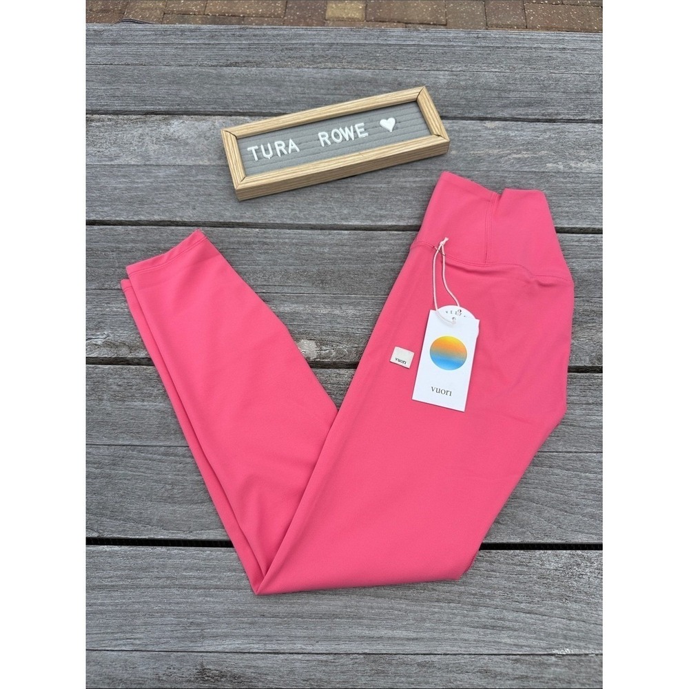 Vuori AllTheFeels Legging Sunset Pink Women's XS NWT